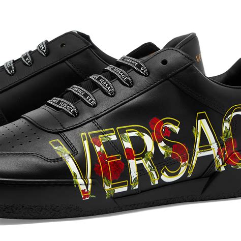 women's versace tennis shoes|Versace couture tennis shoes.